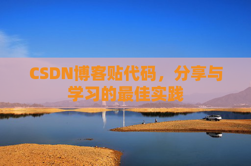 CSDN博客贴代码，分享与学习的最佳实践